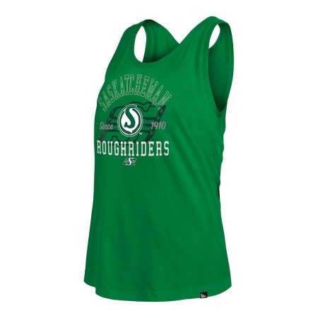 Saskatchewan Roughriders New Era Women's Glitter Print Tank Top