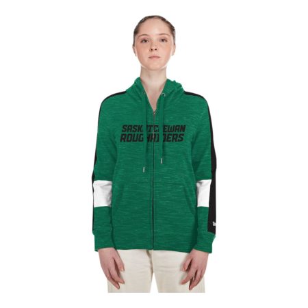 Saskatchewan Roughriders New Era Women's Space Dye Hoodie