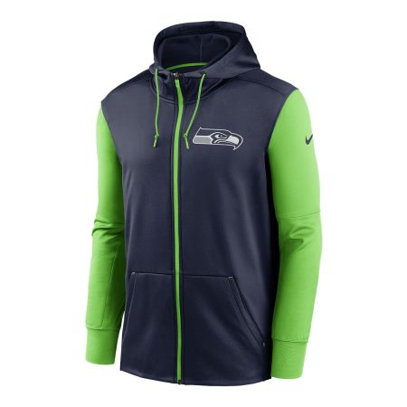 Seattle Seahawks Nike Therma Full Zip Hoodie