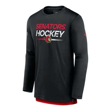 Ottawa Senators Fanatics Authentic Pro Rink Tech Long Sleeve T Shirt