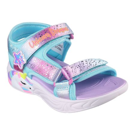 Skechers Girls' Pre-School Unicorn Dreams Sandals