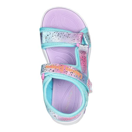 Skechers Girls' Pre-School Unicorn Dreams Sandals