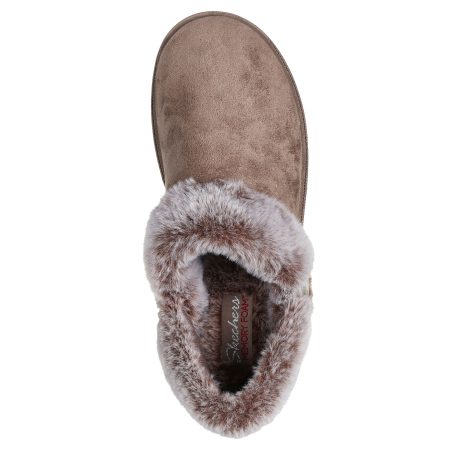 Skechers Women's Cozy Campfire Fresh Toast Slippers, Slip On, Closed Heel, Indoor, Foam