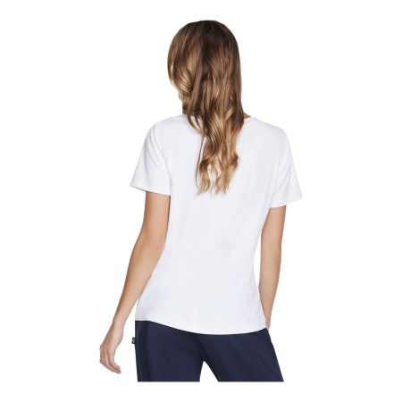 Skechers Women's Godri Serene V-Neck T Shirt