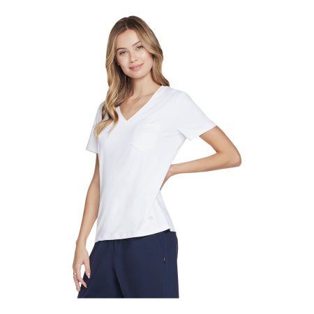 Skechers Women's Godri Serene V-Neck T Shirt