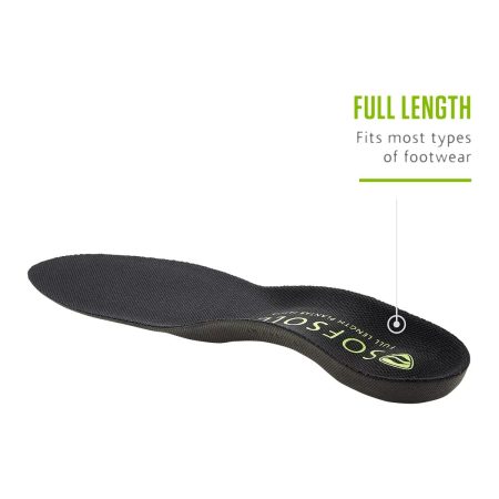 Sof Sole Men's Plantar Fascia Full Length Insoles