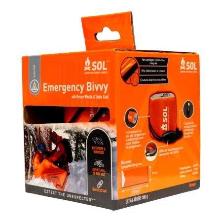 SOL Emergency Bivvy With Rescue Whistle