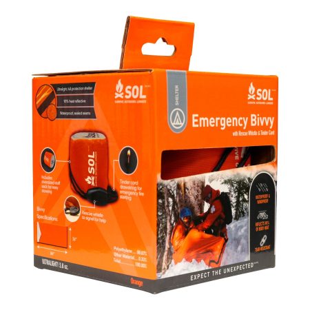 SOL Emergency Bivvy With Rescue Whistle