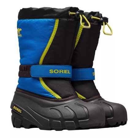 Sorel Kids' Flurry Waterproof Insulated Vecro Winter Boots