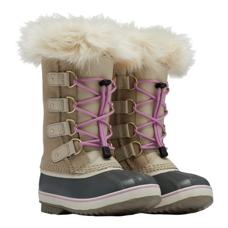 Sorel Kids' Pre-School/Grade School Joan Of Arctic™ Suede Waterproof Fleece-Lined Winter Boots