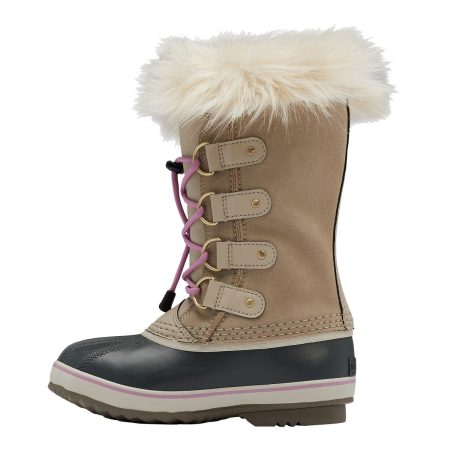 Sorel Kids' Pre-School/Grade School Joan Of Arctic™ Suede Waterproof Fleece-Lined Winter Boots