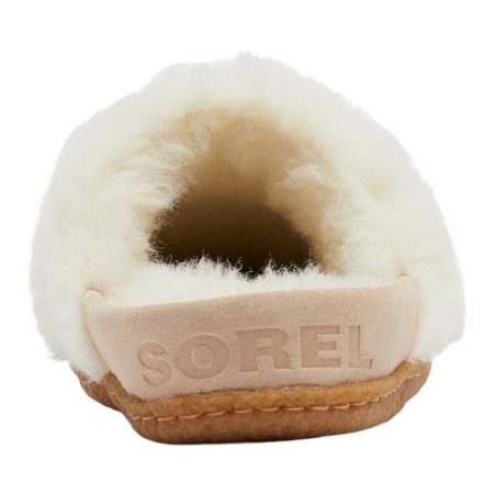 Sorel Women's Nakiska II Slide Slippers, Slip On, Open Heel, Indoor, Faux Fur, Suede