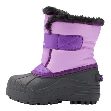 Sorel Kids' Toddler Snow Commander Winter Boots, Girls', Waterproof, Snow, Velcro