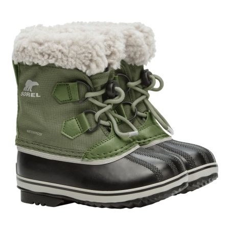 Sorel Kids' Yoot Pac Nylon Hiking Waterproof Insulated Sherpa Boots