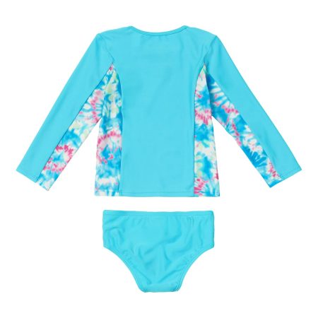 Speedo Infant Girls' 12M-3T Long Sleeve Rashguard Set