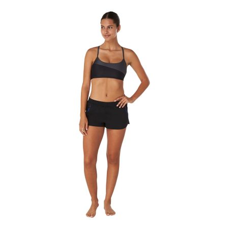 Speedo Women's Colorblock Woven Swim Shorts