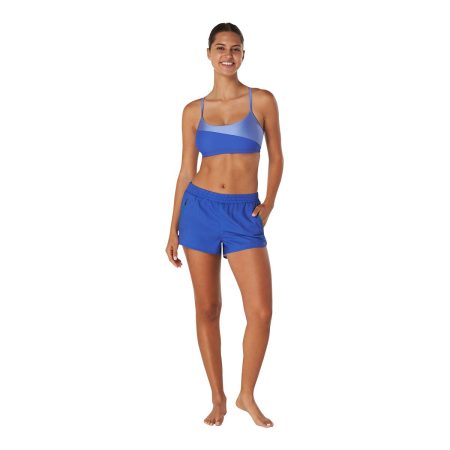 Speedo Women's Colorblock Woven Swim Shorts