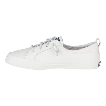 Sperry Women's Crest Vibe Leather Sneakers - White