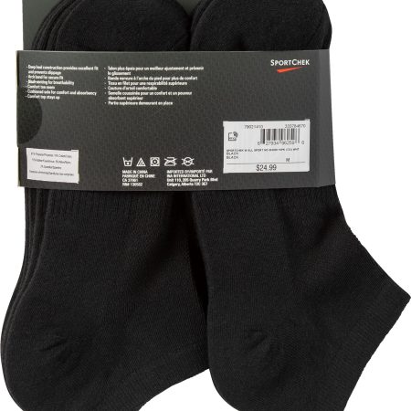 Sport Chek Women's All Sport No-Show Socks, Arch Support, 10-Pack