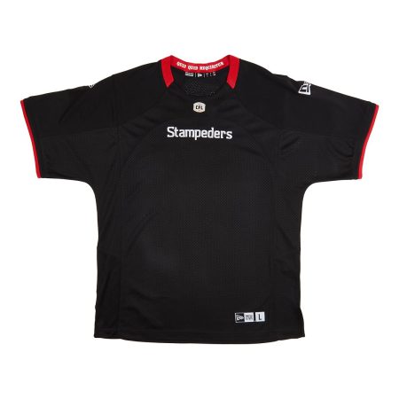 Calgary Stampeders Men's New Era Replica Black Jersey