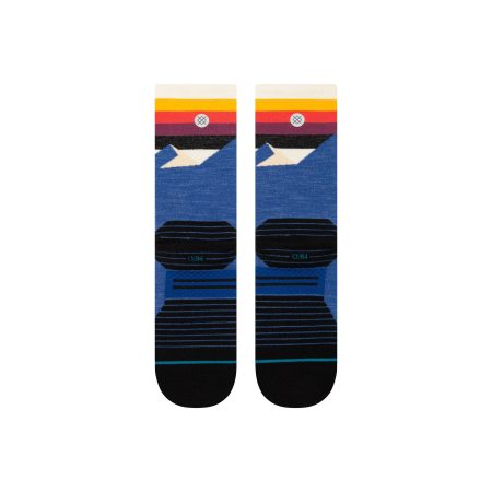 Stance Men's Hike LT Divided Lines Crew Socks