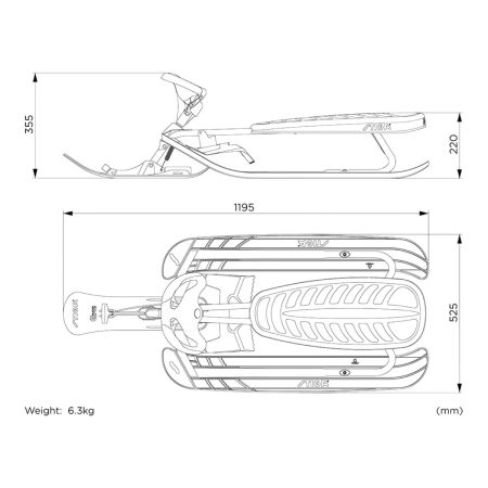 Stiga Curve Snowracer