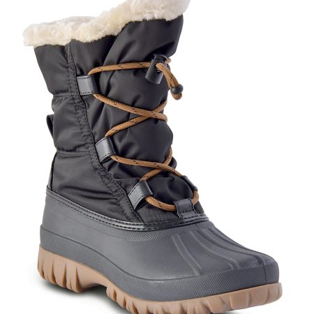 Storm by Cougar Women's Cinch Waterproof Insulated Non-Slip Winter Boots