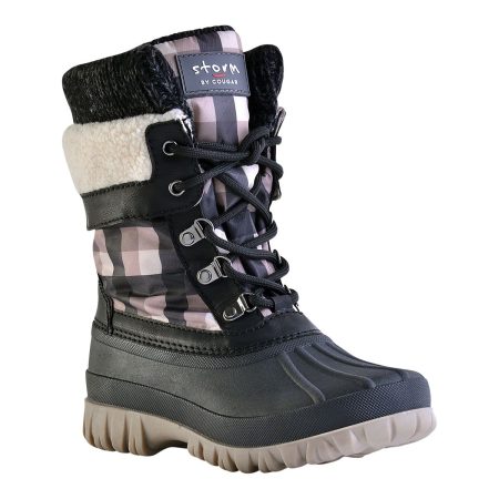 Storm by Cougar Women's Creek Lace-Up Insulated Non-Slip Winter Boots