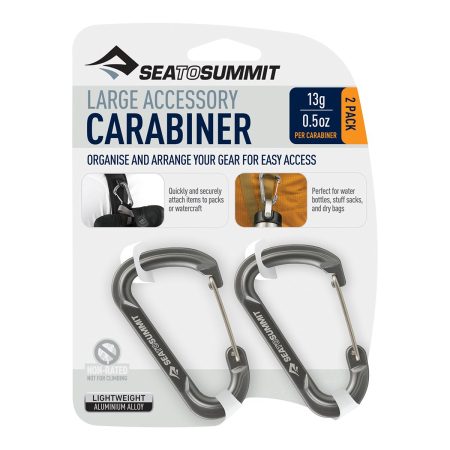 Sea to Summit Large Accessory Carabiner - 2 Pack