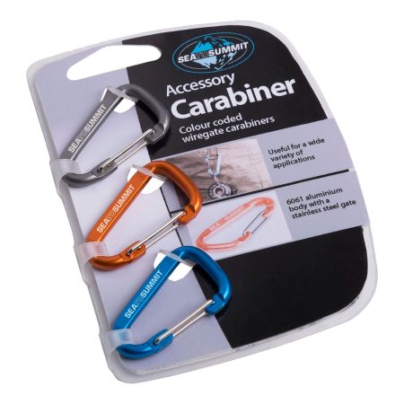 Sea to Summit Accessory Carabiner Set - 3 Pk