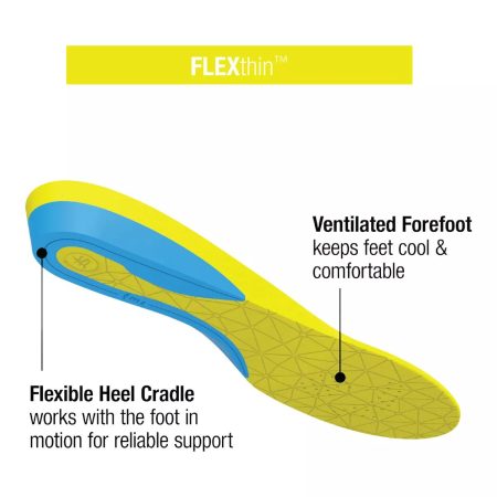 Superfeet Flex Thin Insoles, Shoe Inserts