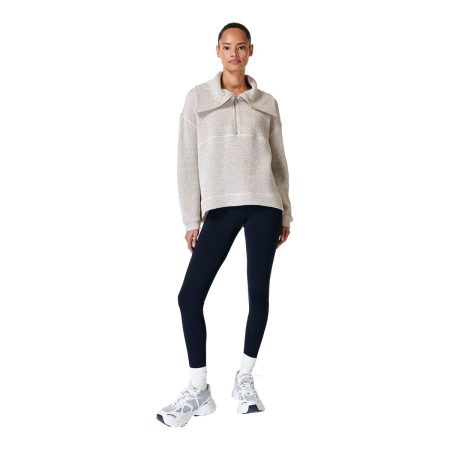 Sweaty Betty Women's Restful Boucle 1/2 Zip Sweatshirt