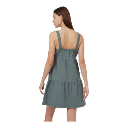 Tentree Women's Ecostretch Cotton Tiered Dress