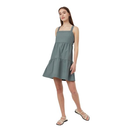 Tentree Women's Ecostretch Cotton Tiered Dress