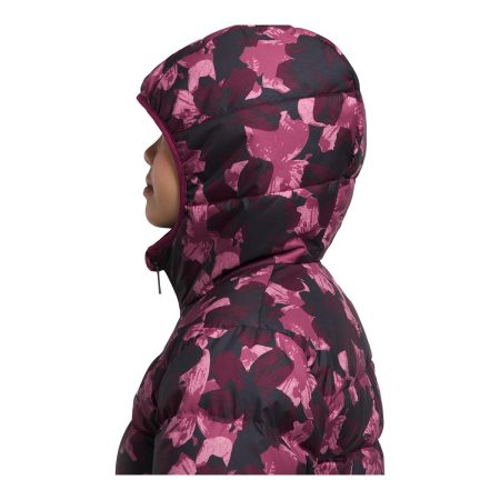 The North Face Girls' North Down Printed Reversible Down Jacket