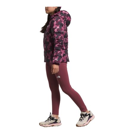 The North Face Girls' North Down Printed Reversible Down Jacket