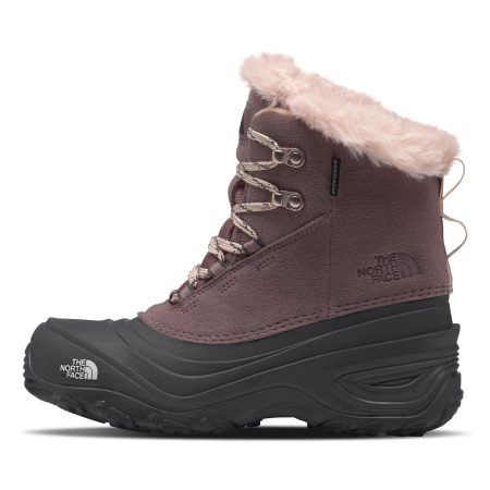 The North Face Kids' Grade School Shellista III Mid Waterproof Insulated Lace-Up Winter Boots