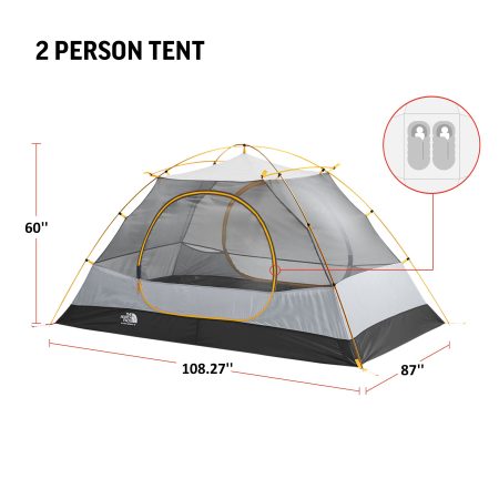 The North Face Stormbreak 2 Ventilated Easy-Pitch 2 Person Camping Tent