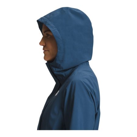 The North Face Women's City Breeze II Hooded Rain Parka, Waterproof, Breathable, Windbreaker