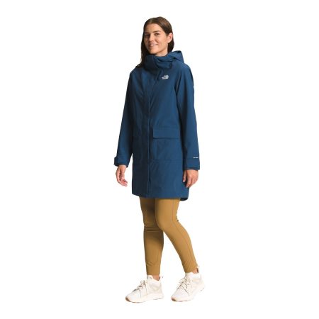 The North Face Women's City Breeze II Hooded Rain Parka, Waterproof, Breathable, Windbreaker