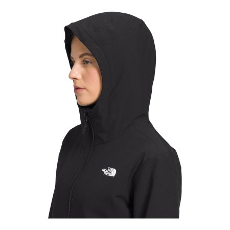 The North Face Women's Shelbe Raschel Fleece-Lined Hooded Water-Resistant Jacket