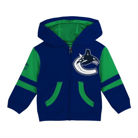 Toddler Vancouver Canucks Outerstuff Faceoff Full Zip Hoodie