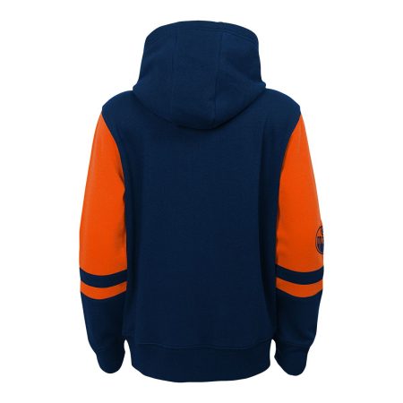 Toddler Edmonton Oilers Faceoff Full Zip Hoodie