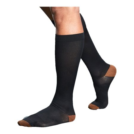 Tommie Copper Compression Socks 2 Pack - Black