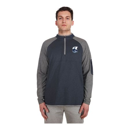 Toronto Argonauts New Era Quarter Zip Long Sleeve Top