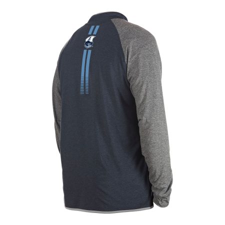 Toronto Argonauts New Era Quarter Zip Long Sleeve Top