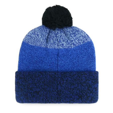 Toronto Blue Jays 47 Brand Dark Freeze Cuffed Pom Knit Hat