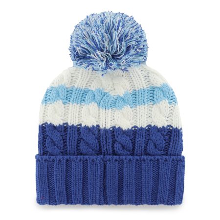 Toronto Blue Jays 47 Brand Women's Ashfield Cuffed Pom Knit Hat