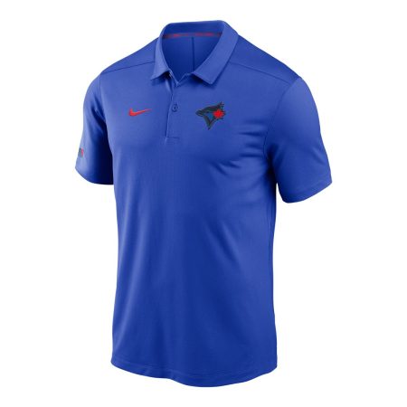 Toronto Blue Jays Nike AC City Connect Striped Polo T Shirt