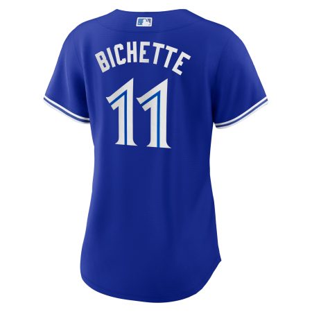 Nike Women's Toronto Blue Jays Bo Bichette Replica Lightweight Breathable Baseball Jersey